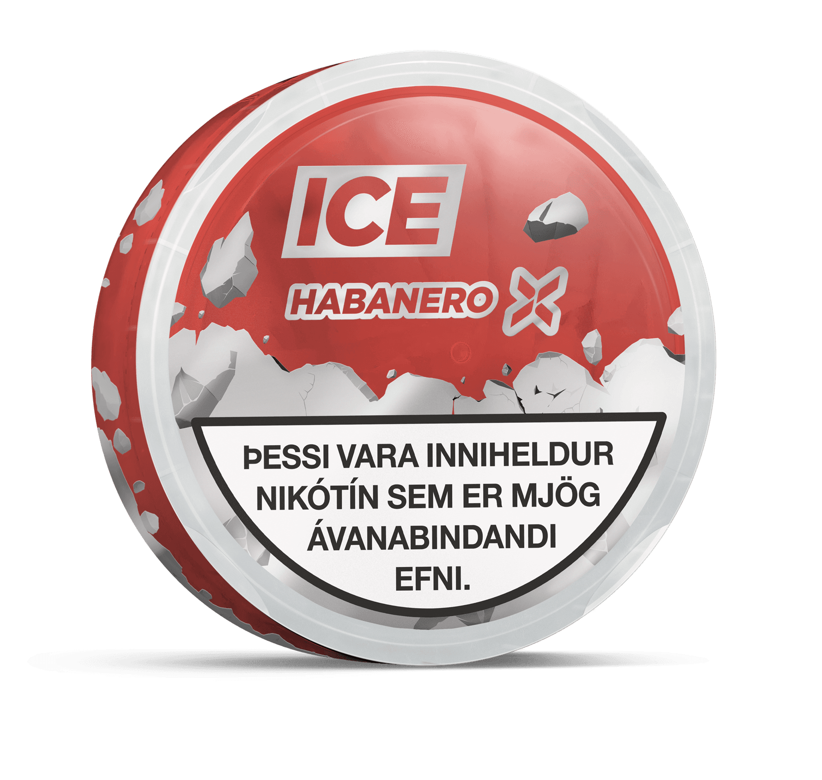 ICE nicotine pouch can